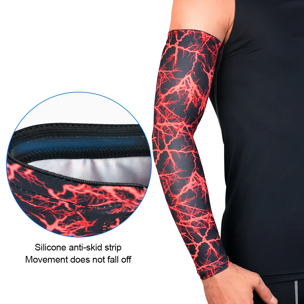 1PC Arm Sleeve Basketball Running Sports UV Sun Protection Quick Dry Arm  Warmers