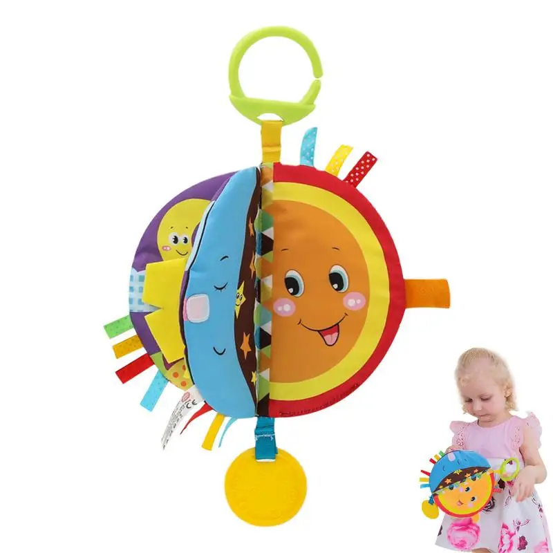 

Infant Cloth Book Coloring Early Learning Cloth Book Toy For Children Soft Multi-Functional Hanging Enlightenment Cloth Books