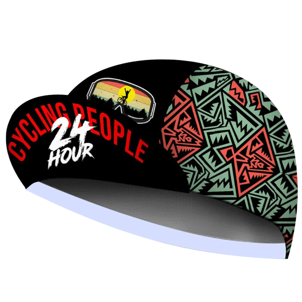 thumbnail image 1 of Gorras de ciclismo clásicas nuevas de varios estilos negras Follow Me Ride Bike Gorra de ciclismo unisex OSCROLLING, 1 of 5