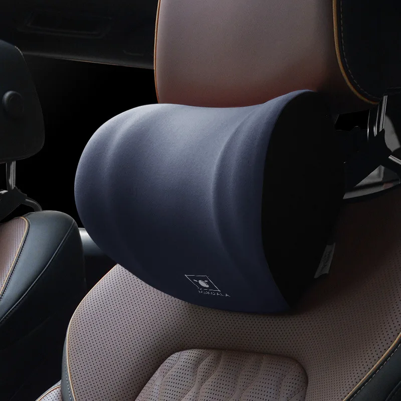 thumbnail image 1 of Almohada de espuma viscoelástica para el cuello y la cintura para un solo automóvil, accesorios de viaje para el interior del automóvil, 4 colores a elegir para Mercedes Benz BMW G30, 1 of 5