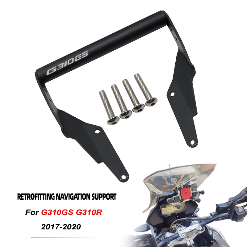 MotorcycleGPSPhoneNavigationBracketFrontBarPhoneGPSHolder
