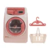 Pretend Play House Appliances Washing Machine Toy, Kids Washer Playset Laundry Toy Over 3 Years Old Kids Washer Dryer New 2