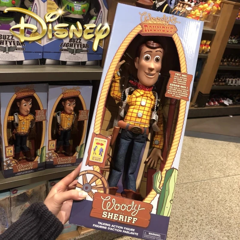

New Disney Toy Story 4 Talking Woody Buzz Jessie Rex Action Figures Anime Decoration Collection Figurine Toy For Gift Model