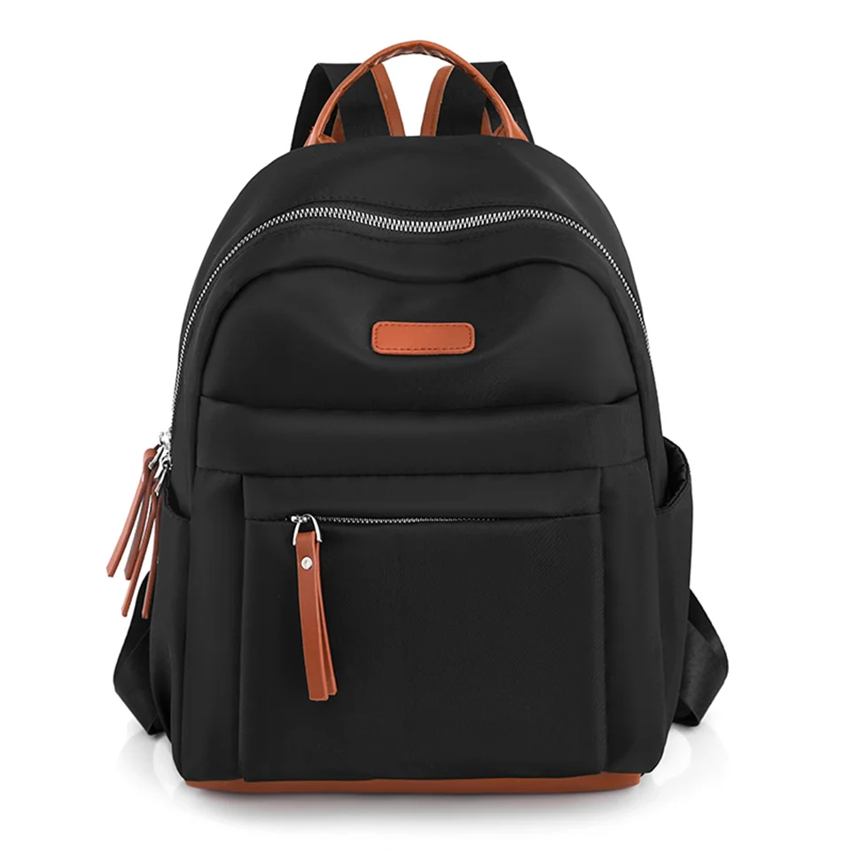 

Women Backpack Waterproof Nylon Rucksack Female Fashion Leisure School Bags Backpack For Teens