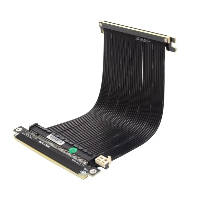 Adaptador de Extensão do Cartão Pcie 4.0x16 Riser Pci-e 4.0 3.0 para Chassi Itx K39 A39 a1 D19 D21 D30 - Imagem 4