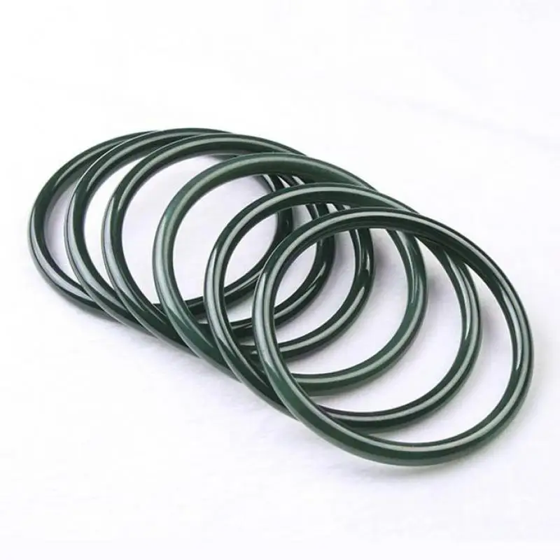 

Jingle Fine Green Jade Bangle Bracelets Women Healing Gemstone Fine Jewelry Genuine Hetian Jades Nephrite Bangles Ladies Gifts