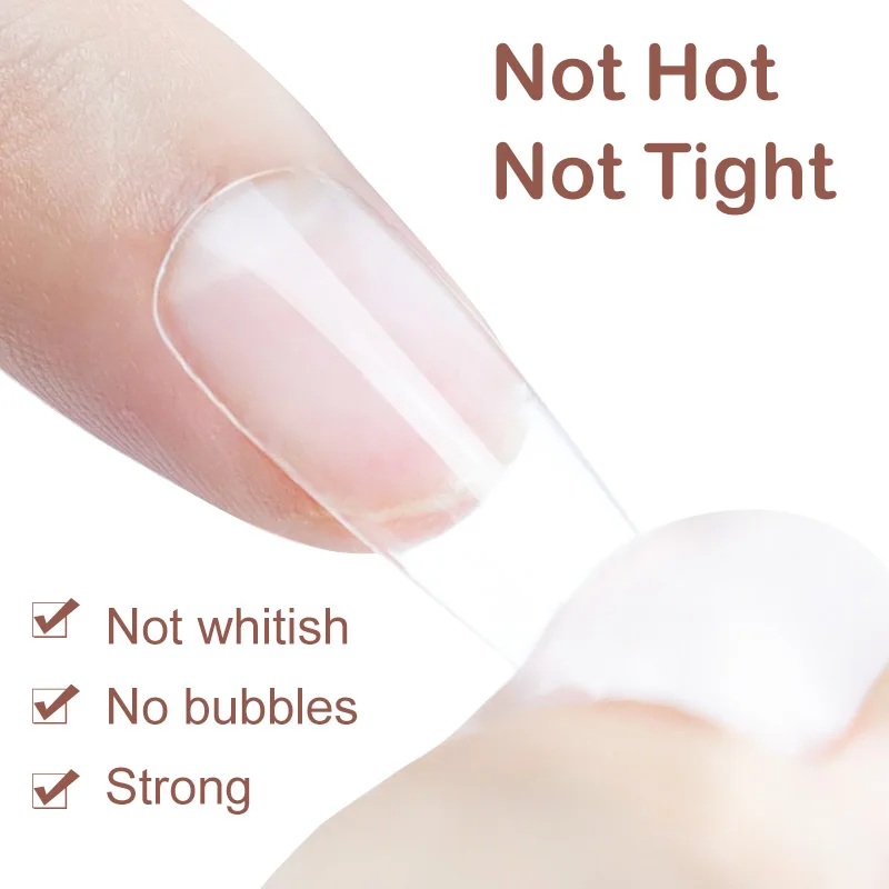 Limegirl Nail Glue Solid Gel For Press on Nails Soft Gel Nail Tips 20g Strong Adhesive Rhinestone Glue Charms