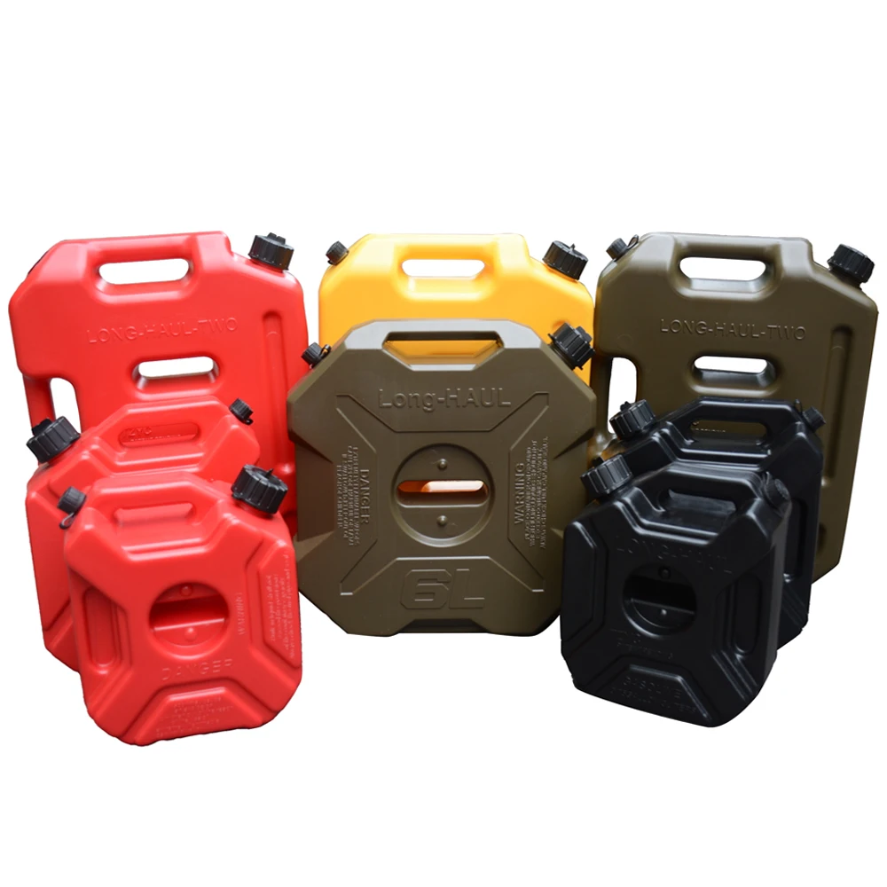 20L Litre Petrol Jerry Cans Plastic Motorcycle Gasoline Fuel Tank Mount Lock 5 Gallon Gas Can Petrol Jerrycan Jerrican Container
