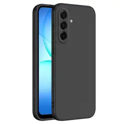 Durable Liquid Silicone Shockproof Phone Case for A35 5G (Black)