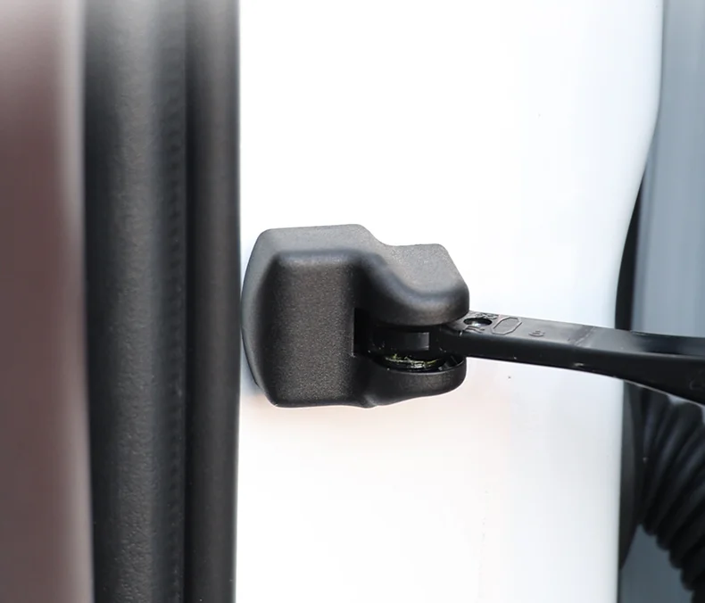 4 Pcs Car Door Lock Door Check Arm Door Stopper Covers Per Toyota C-Hr Chr Corolla Camry Highlander Leady Rav4 Accessori