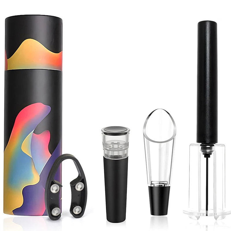 Enhanced Pressure Air Magnetic Wine Bottle Opener Corkscrew