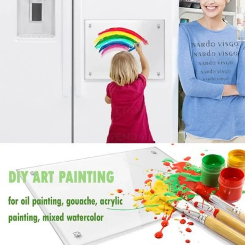 Magnetic Fridge Calendar Sticker Weekly Planner Reusable Dry Erase Board