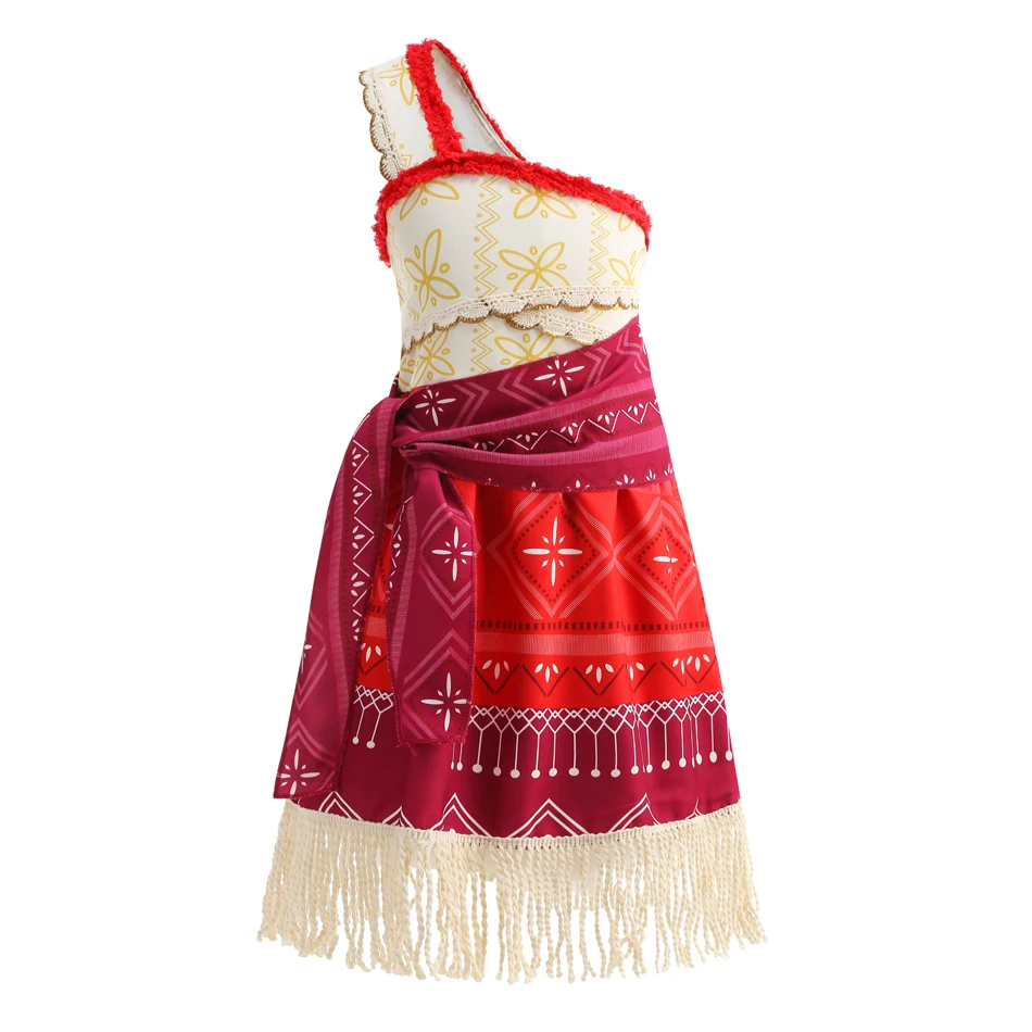 kindercostuum vaiana moana 2 - maat m (7-8 jaar