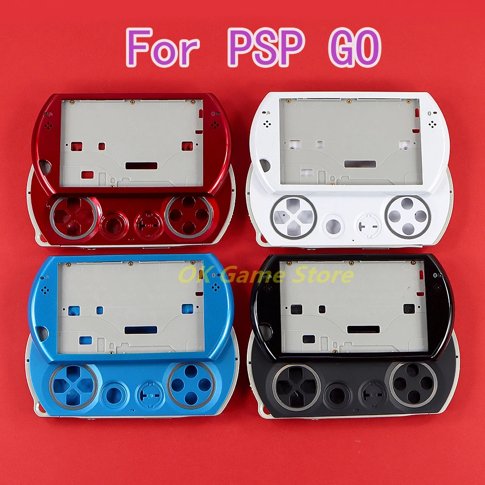 Full Set Housing Case Shell With buttons stickers For PSP GO game console shell case repair