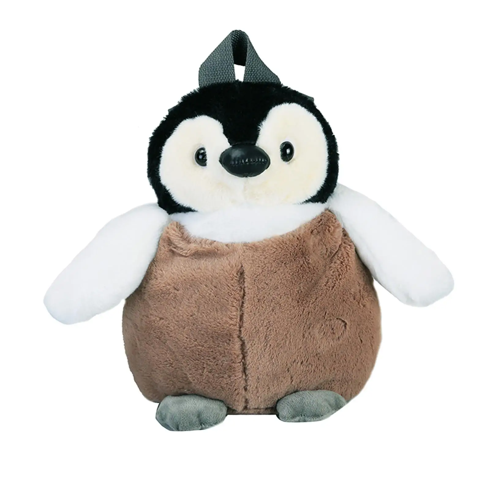 Plush Penguin Backpack Travel Bag Stuffed Penguin Doll Bag Casual Backpack Cute Soft for Kids Adults Baby Women Boys Girls
