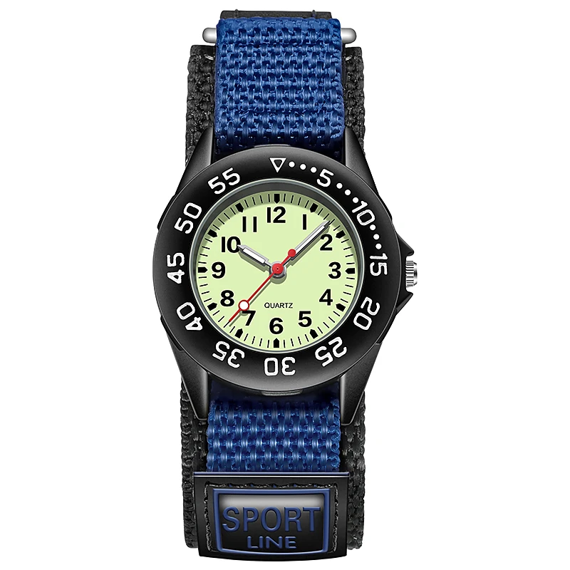 New Magic Nylon Strap Children's Watch Students Kids Sports Quartz Watch Japanese Movement Waterproof Boys girls Clock Timepiece 3