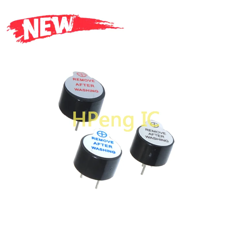 10 Pz 3V 5V 12V Cicalino Di Allarme Attivo Beeper 9*5.5Mm Tmb09A05 Mini Cicalino Piezoelettrico Attivo Adatto Per Arduino Cicalini Elettronici Fai Da 
