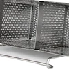 Stainless Steel Chopsticks Holder Hanging Cutlery Drying Basket Tableware Drainer with Hooks Kitchen Utensil(B) 6