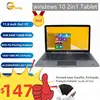 Mini PC NC01 Windows 10 Quad Core 4GB RAM 128GB ROM With Pin Docking Keyboard 11.6 Inch Tablets HDMI-compatible 1920*1080 IPS 1