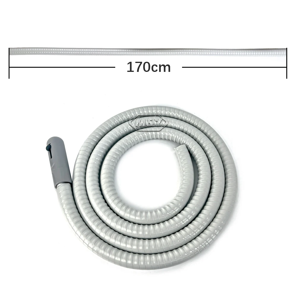 Suction tube, 15mm diameter, comp. SIRONA, 1.8 mts, terminal