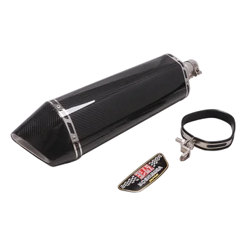 FOR Triumph Tiger 850 900 20-21 Slip On 51MM Motorcycle Exhaust Tail Pipe Escape Muffler Stainles Carbon Fiber Replace Original