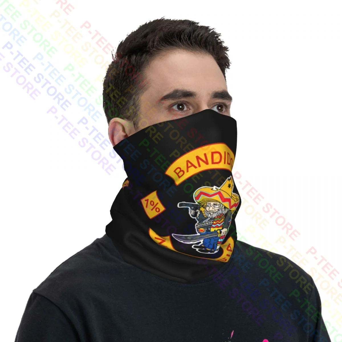 Bandidos Mc Texas Neck Gaiters Bandanas Scarves Face Masks Simple Running Mountaineering