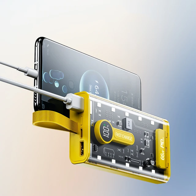QOOVI – batterie externe Portable 20000mAh PD 20W à charge rapide pour  téléphone Portable, Powerbank pour iPhone 13 Xiaomi - AliExpress