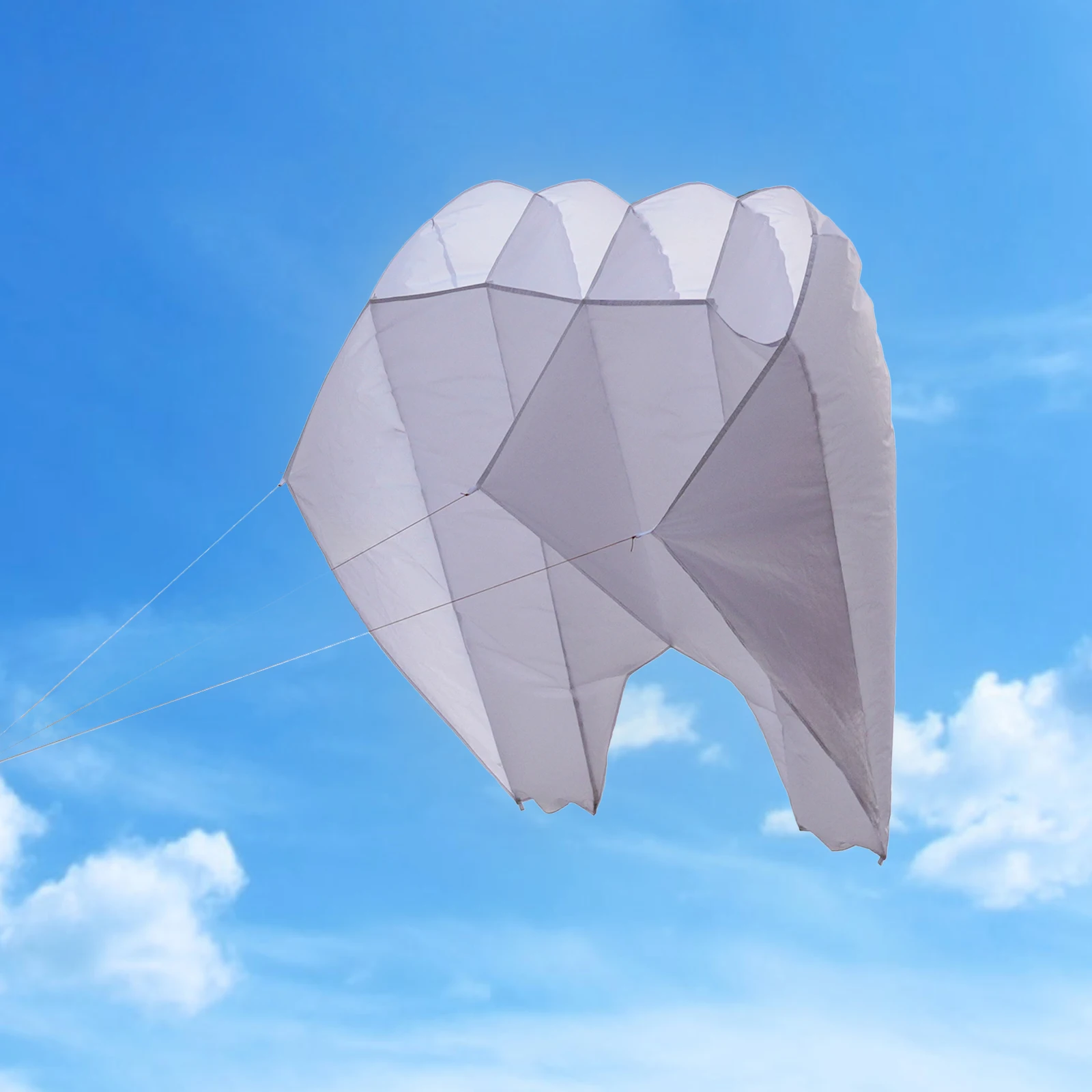 Enhanced Outdoor Sports Power Kite - 69x55 Inch Pilot with Handle and String, Good Flying