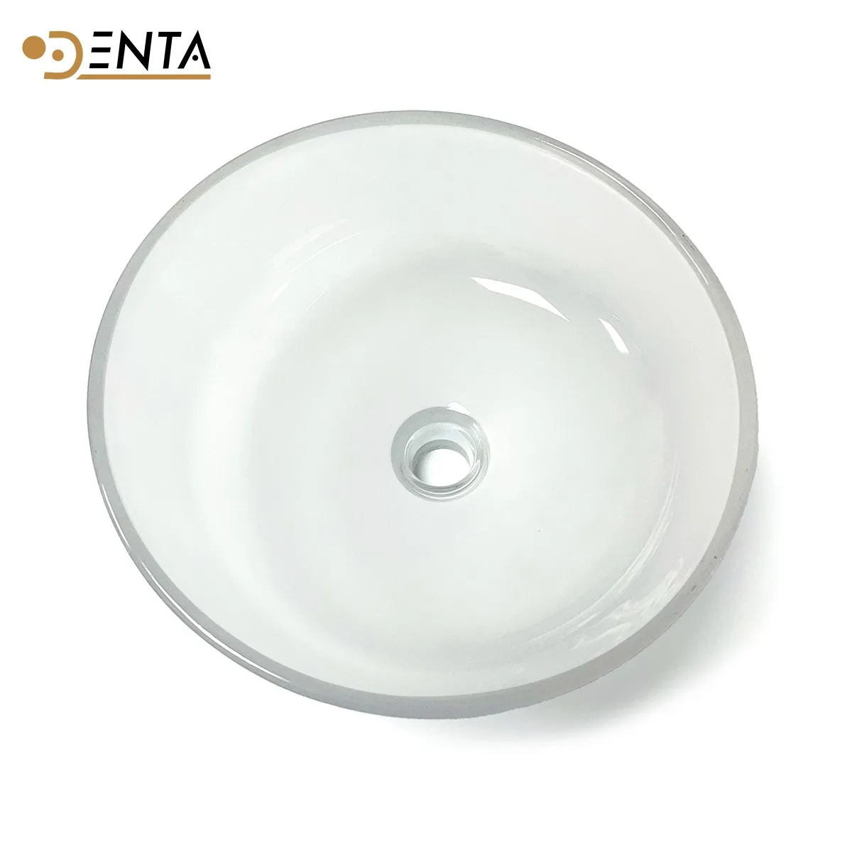 치과 유닛 의자 장비 부품용 범용 경사진 반투명 유리 침받이