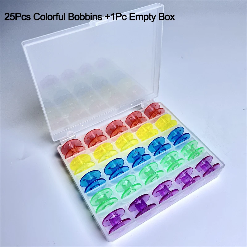 Sewing Bobbin Storage Box Versatility