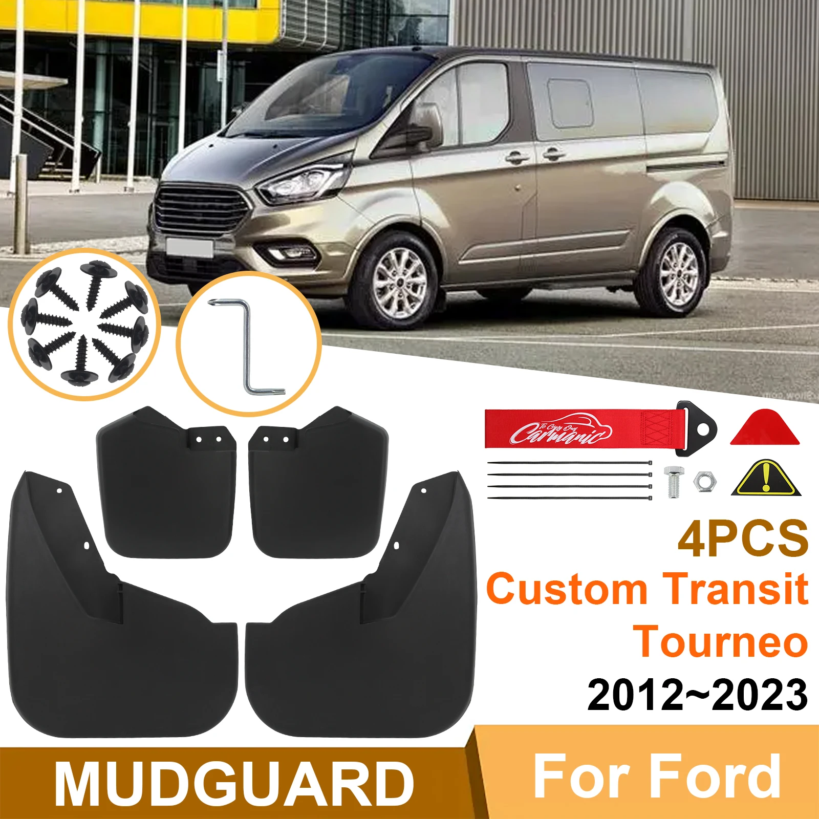 Voor Transit Voor Tourneo Custom 2012-2023 Spatborden Spatlappen Auto-onderdelen 2013 2014 2015 2016 Autobescherming