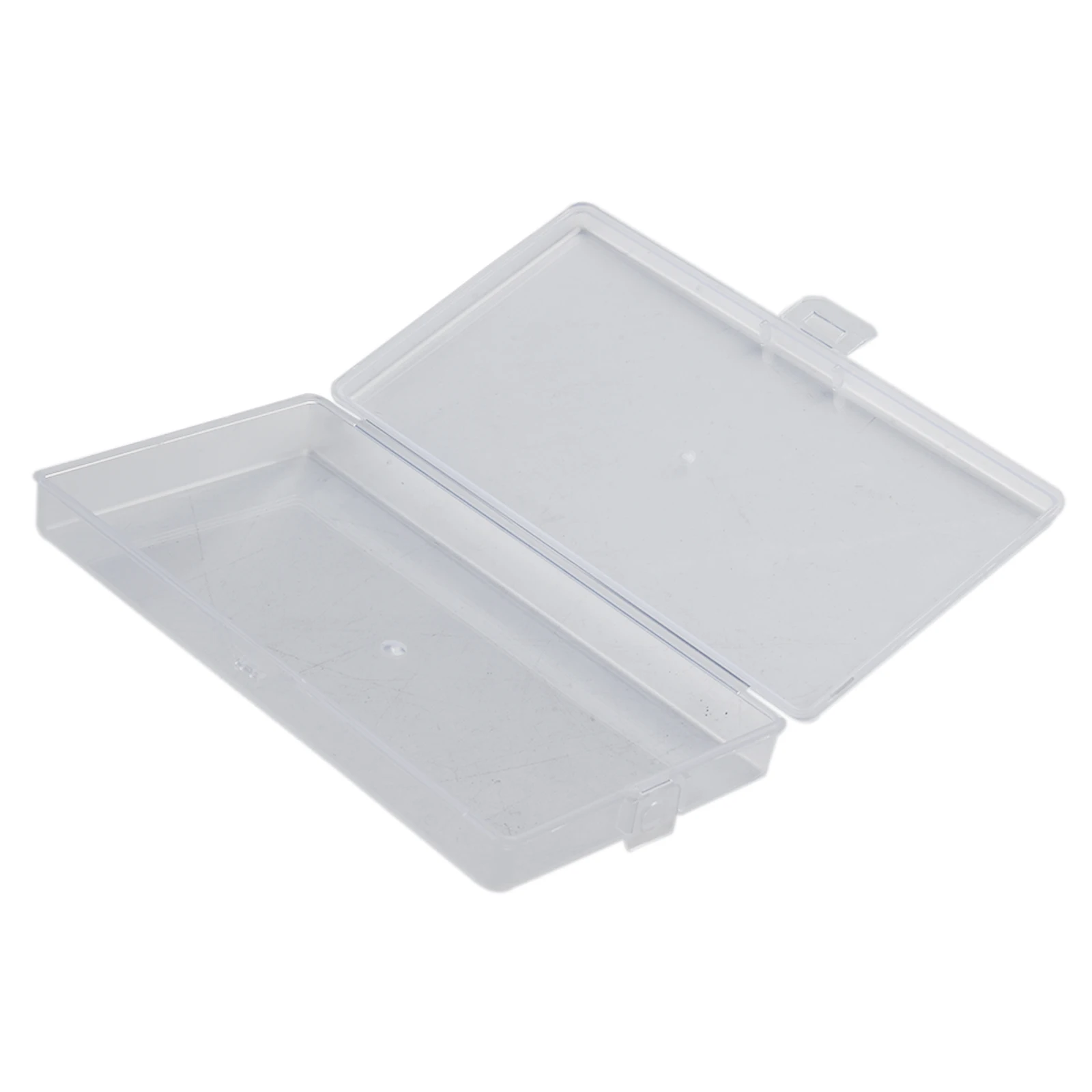 

3pcs 14.8x7.8x1.8cmTransparent PP DIY Rectangle Storage Box Jewelry Screw Holder Case Organizer For Storing Earrings Necklaces