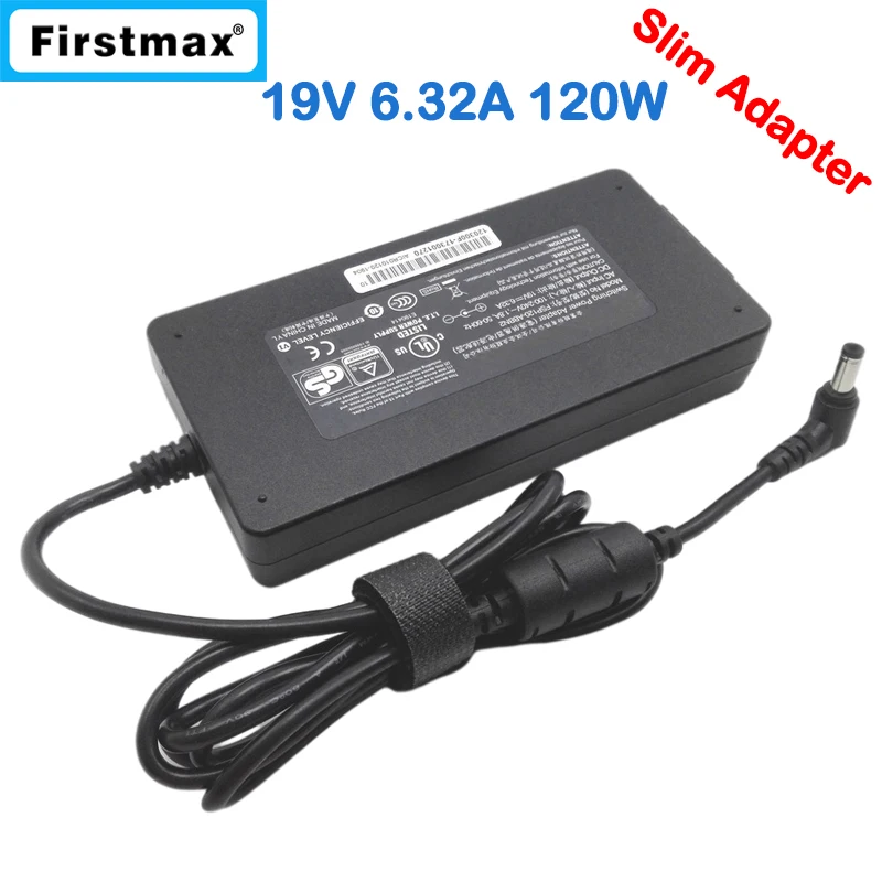 Fonte de Alimentação para Intel Nuc10i7fnb Mini pc Ultra Pequeno Adaptador ac Adp120rh Nuc10i7fnh Nuc6i7kyk 19v 6.32a Adp-120rh d Fsp120-abbn2 120w