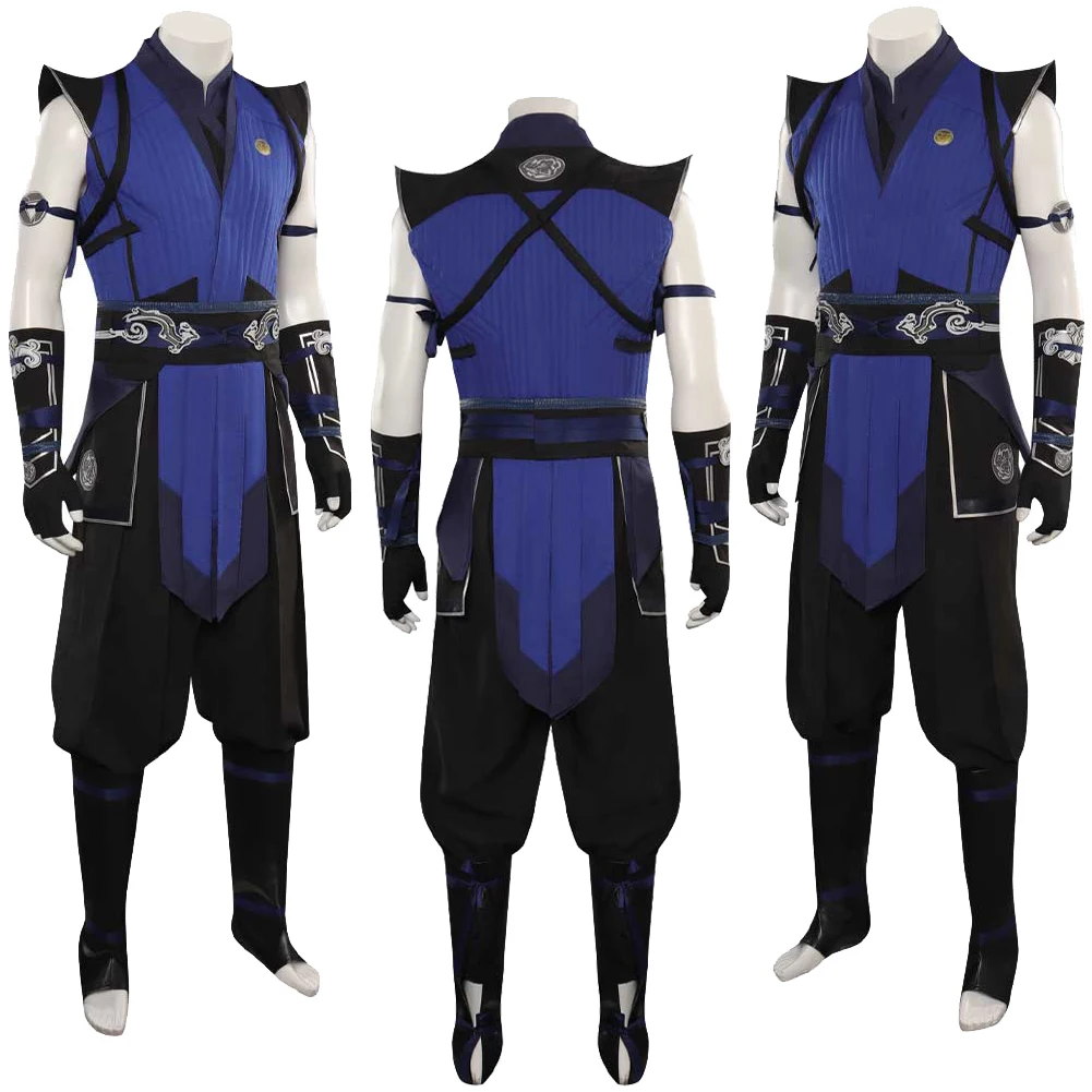 Cosplay Costume Sub Zero Mortal Kombat Adult Men
