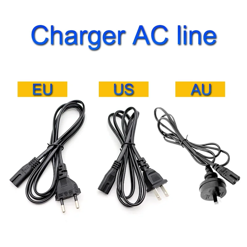 Charger adapter Battery charger Power supply adapter Battery charger adapter 16.8V1A 2A 5A Lithium Battery Charger AC 100V-240V 4S 14.8V Lithium Polymer Battery DC 5.5*2.1MM Power Adapter AC Power Cable