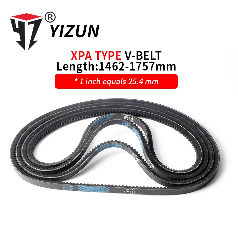 

YIZUN XPA Type XPA1462~1757mm Hard Wire Rubber Drive Pitch Length Girth Industrial Transmission Machinery Toothed V Belt