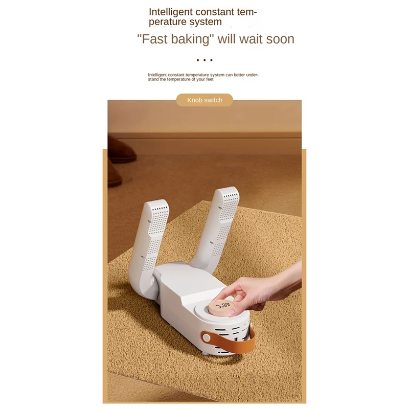 

Сушилка для обуви с таймером, портативная Выдвижная сушилка для обуви, устраняет запахи и дезинфицирует обувь