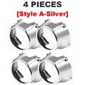 4pcs Style A Silver