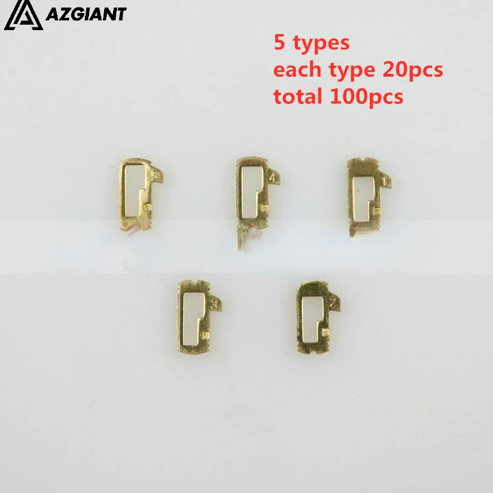 

100Pcs/lot For HU64 Car Lock Repair Accessories Car Lock Reed Lock Plate For Mercedes Benz M452