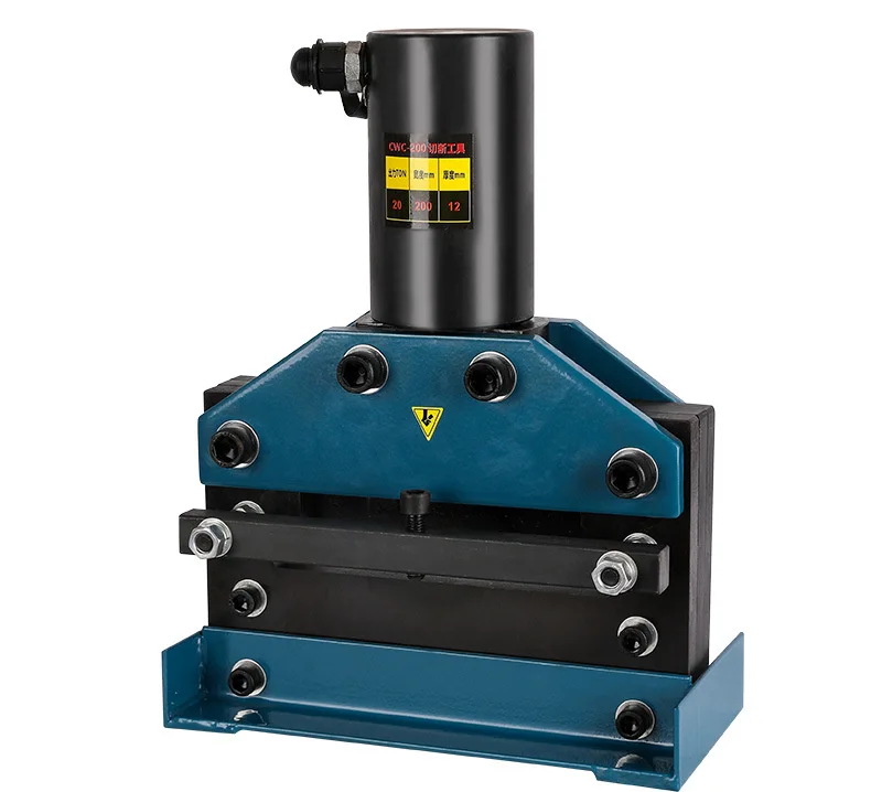 Cwc-200 25T Tagliatrice Idraulica Per Barra Di Rame/Barra Di Alluminio/Lamiera Di Ferro Sottile