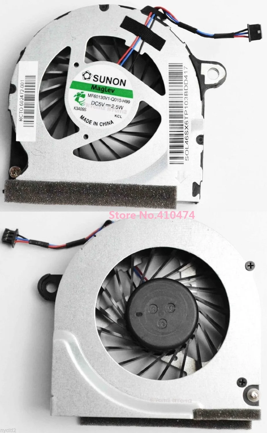 Ssea New Cpu Cooling Cooler Fan For Hp Probook 4320s 4321s 4326s 4420s 4421s 4426s Laptop Cpu