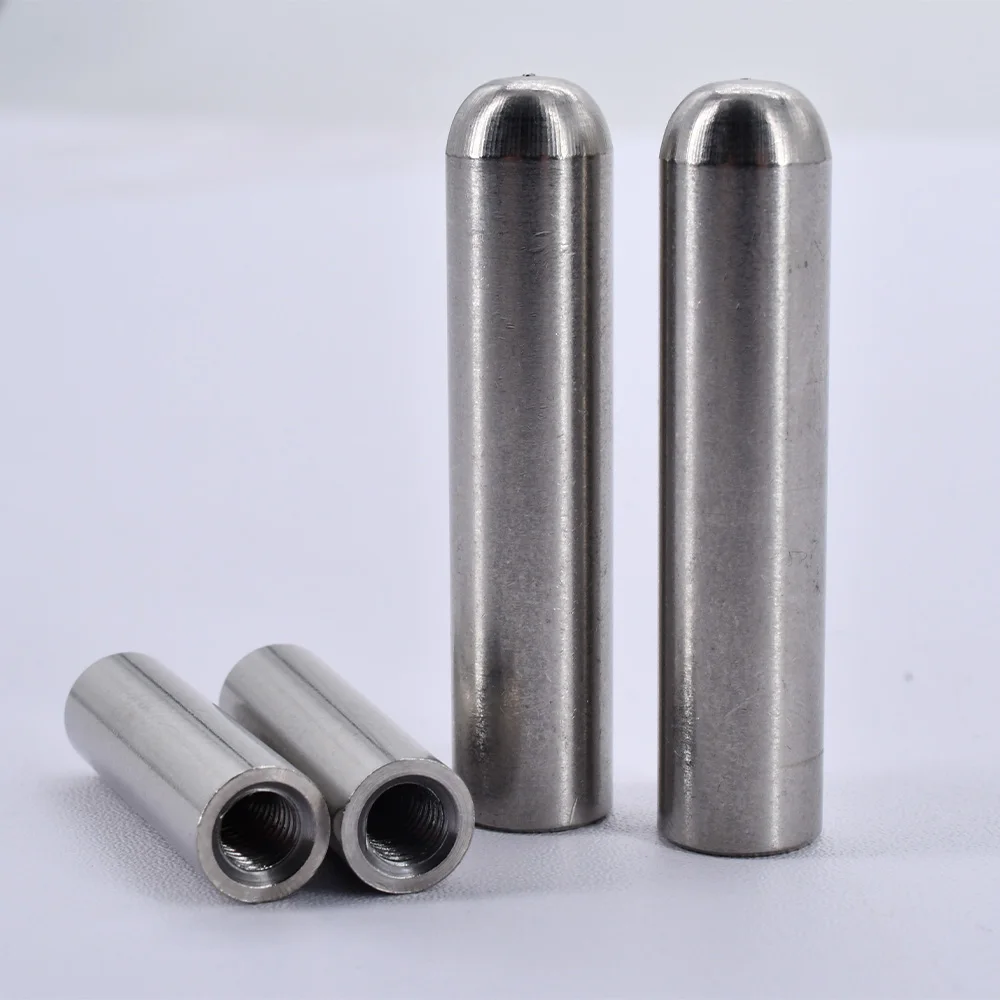 304 스테인레스 스틸 내부 스레드 원통형 핀 내부 치 위치 결정 구멍 실린더 GB120 고정 샤프트 핀 M3 M4 M5 M6