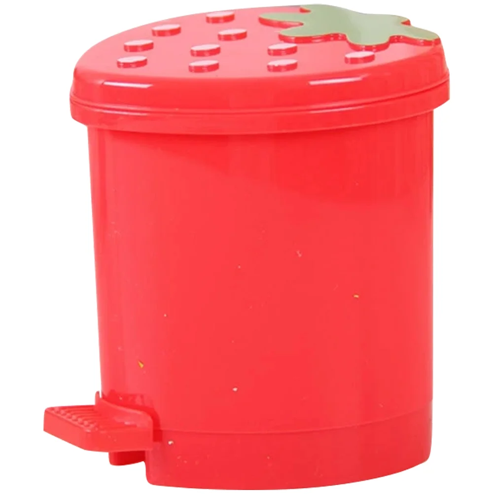 

Desktop Trash Can Bin for Office Garbage Cartoon Bedside Rubbish Bedroom Small Plastic Shaped Wastebasket Decorative Creative