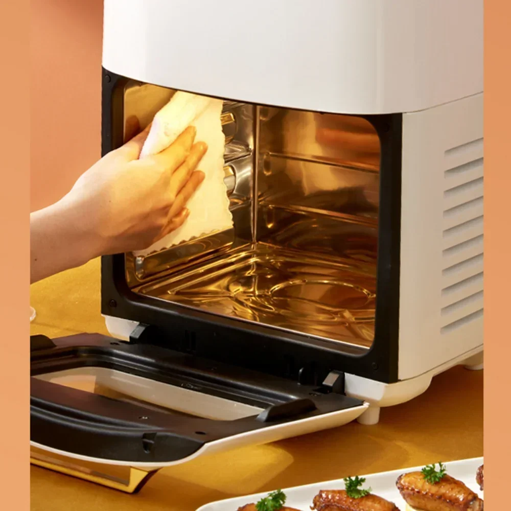 15L Air Fryers Household Large Capacity Visual Oil-free Smart Oven