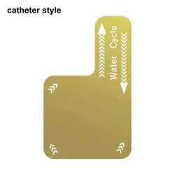 Pure Copper Mobile Phone Cooling Plate for Rapid Heat Absorption and Dissipation (Gold catheter)