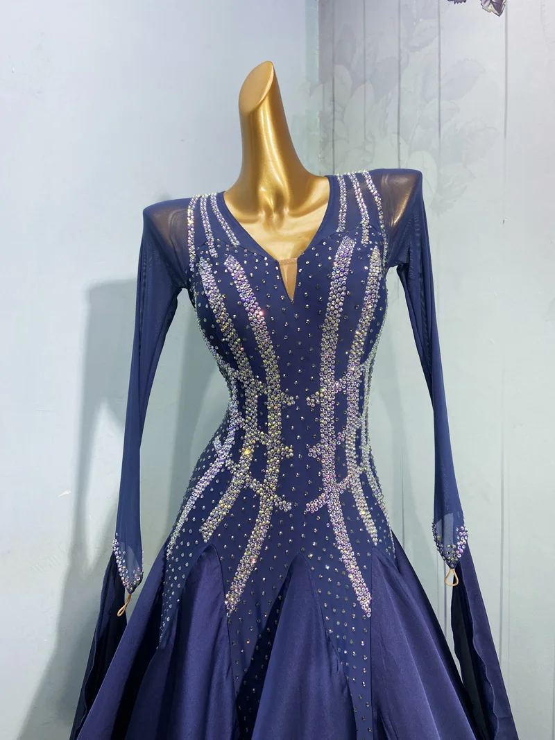 Girl Dance Costume Children Costumes Ballroom Dance Competition Dresses Standard Social Modern Dresses