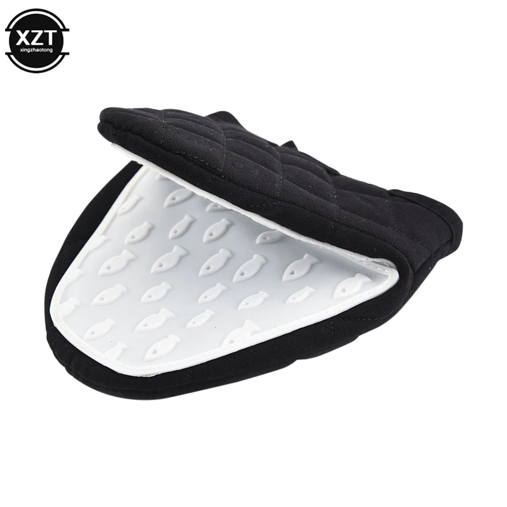 Silicone Anti-scalding Oven Gloves Mitts Potholder Kitchen Silicone Gloves Tray Dish Bowl Holder Oven Handschoen Hand Clip