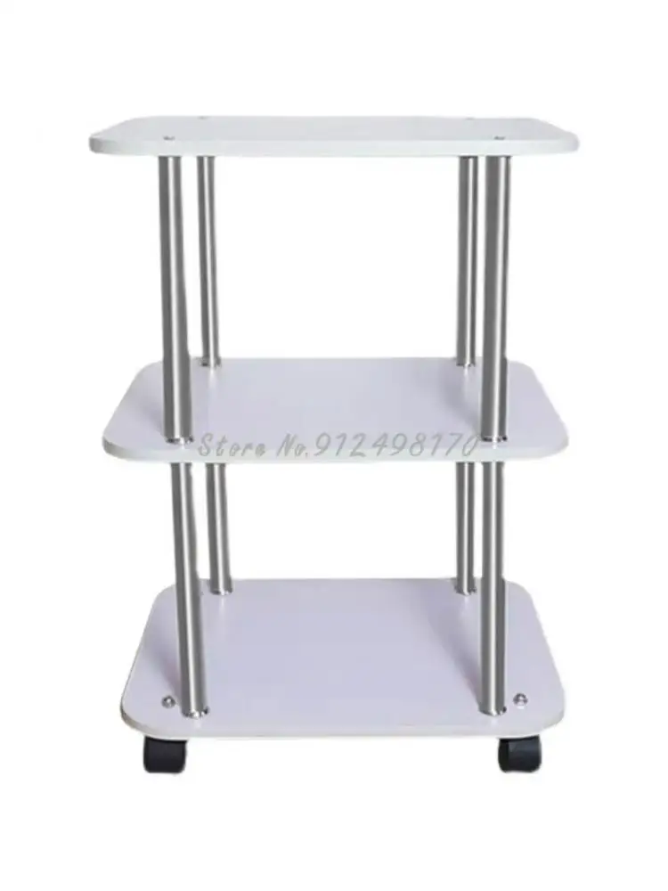 Multi layer storage trolley Cart Shelf Movable Beauty Salon Dedicated Beauty Equipment Small Bubble Rack Trolley Tool Cart