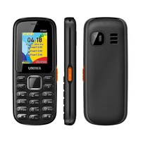 UNIWA E1808 2G Keypad Phone Cellphone 1.77 Inch Push Button 800mAh Telephone for Senior Elder Wireless radio GSM mobile phone 2