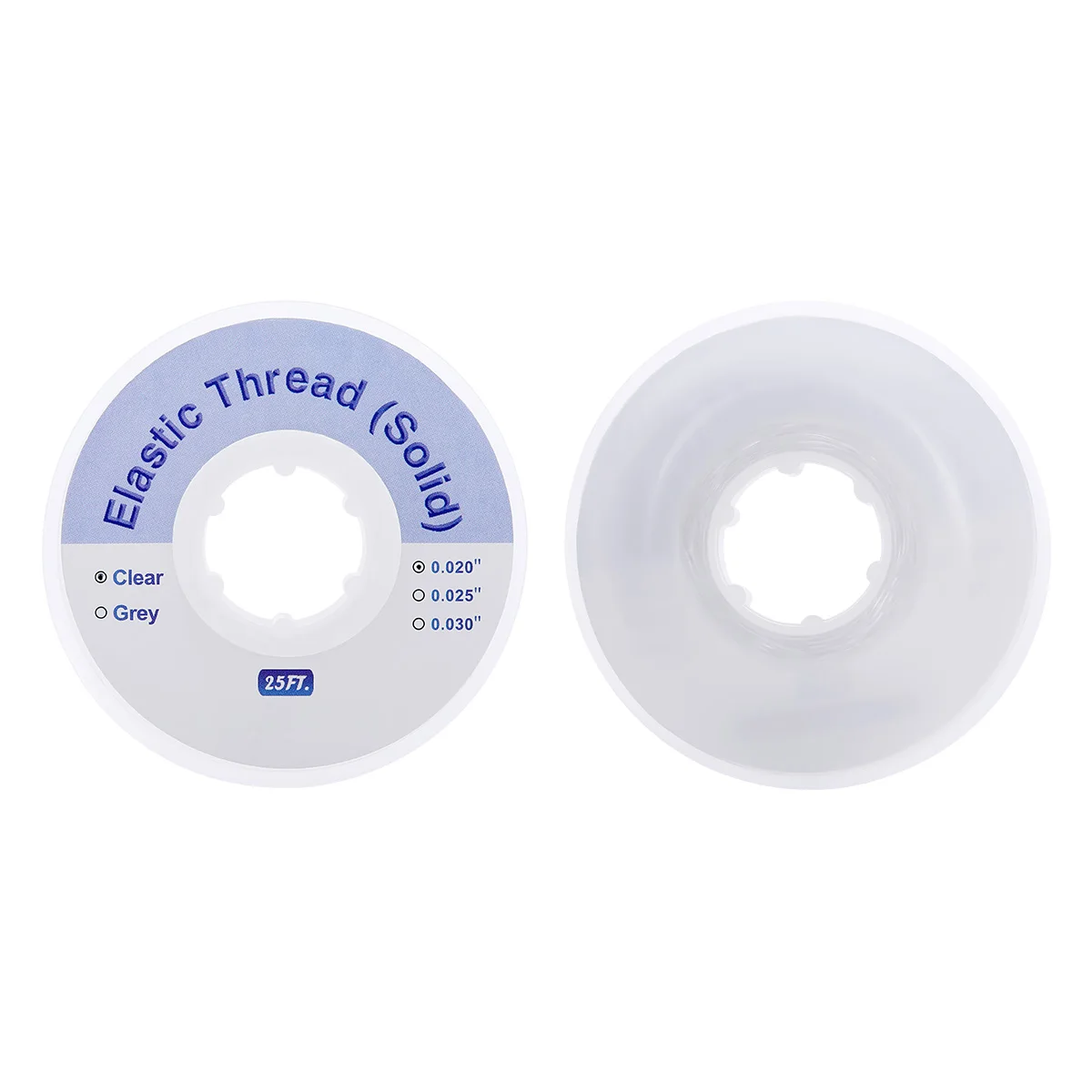 3 Rollen AZDENT Dental Orthodontic Elastic Thread Solid Traction Ligature Power Tube Wires 25 Fuß/Rolle Größe 0,020/0,025/0,030 – Detail 4